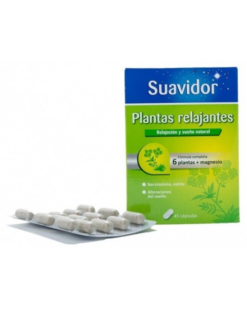 SUAVIDOR PLANTAS RELAJANTES 45 capsulas