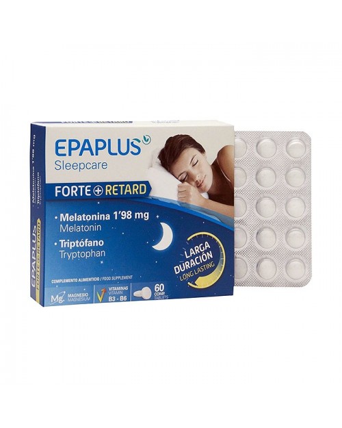 Epaplus Melatonina Forte+ Retard 1,98 mg y Triptófano